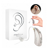 Універсальний Слуховий апарат Medica+ Sound Control 15 на акумуляторах (Японія), фото 7