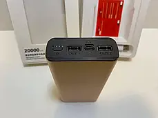 Повербанк Power Bank Kamry 20000 mAh, зовнішній акумулятор на 20000 mAh, фото 3