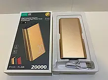 Повербанк Power Bank Kamry 20000 mAh, зовнішній акумулятор на 20000 mAh, фото 2