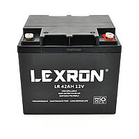 Аккумуляторная батарея Lexron LR-12-42 12V 42 Ah (197 x 165 x 172) 14kg