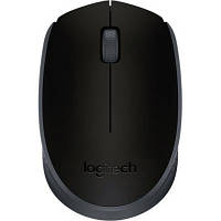 Мышь беспроводная USB Logitech Wireless Mouse M171 (910-004424) чёрная+серая