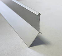 Профиль алюминиевый для плитки, 45 градусов, Мерседес Y14 2,7 м. для плитки до 14 мм, TopProfil