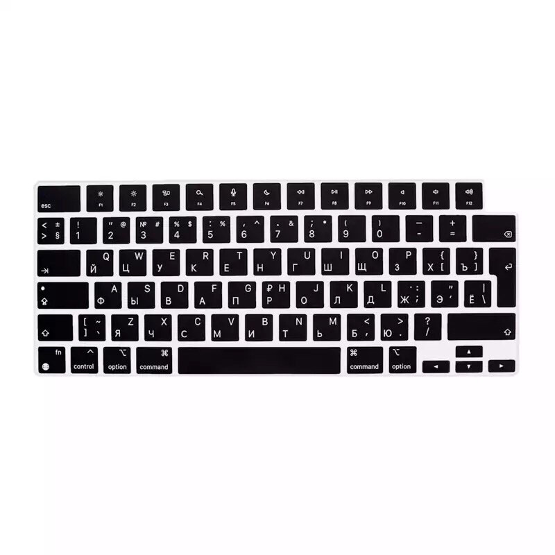 Клавіатура для MacBook Pro 14" (A2442) /Pro 16" (A2485) 2021 силіконова