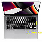 Клавіатура для MacBook Pro 14" (A2442) /Pro 16" (A2485) 2021 силіконова, фото 4