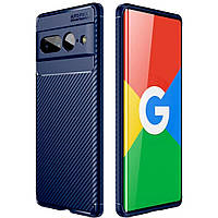 Чехол-накладка C-KU Auto Focus Ultimate Experience для Google Pixel 7 Pro синий