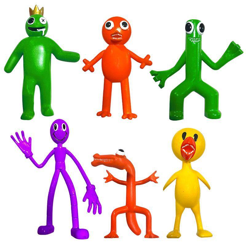 Набір фігурок Райдужні друзі 6 шт Роблокс Roblox Rainbow Friends