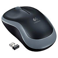 Миша бездротова USB Logitech Wireless Mouse M185 (910-002238) чорн.+сіра