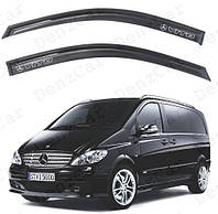 Ветровики Mercedes Vito (W639) 2003- (на скотче)\Дефлекторы окон Мерседес Вито 639