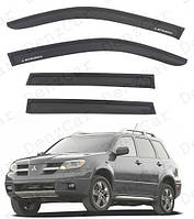 Ветровики MITSUBISHI Outlander I 2001-2006 (на скотче)\Дефлекторы окон Митсубиси Аутлендер 1