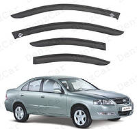 Ветровики Nissan Almera II Sd (N16) 2006-2012 (на скотче)\Дефлекторы окон Ниссан Альмера