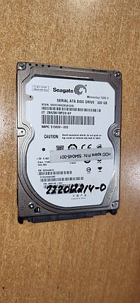 Жорсткий диск для ноутбука 320 Gb / Гб Seagate Momentus 7200.4 ST9320423AS 2.5" SATA2 No 222012214, фото 1