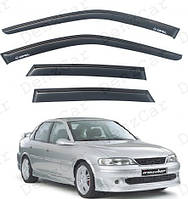 Ветровики Opel Vectra B Sd 1996-2002 (на скотче)\Дефлекторы окон Опель Вектра Б