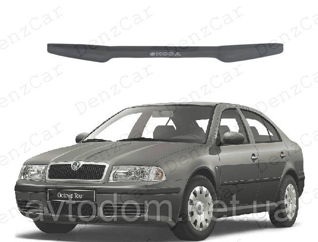 Дефлектор Капота Skoda Oktavia Tour I 1996-2010\Мухобойка Шкода Октавия ...