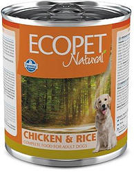 Вологий корм для собак Farmina Ecopet Dog Chicken & Rice з куркою, 300 г