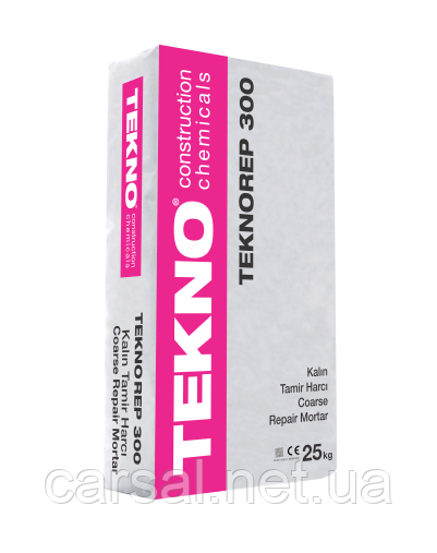Ремонтна суміш тонкошарова для бетону Teknorep 200 (25 кг)., фото 1