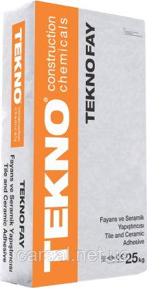 Клей для керамічної плитки Teknofay C1T (сірий)