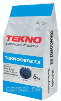 Затирка для швів Teknoderz EX (5 кг). Чорна