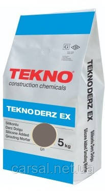 Затирка для швів Teknoderz EX (5 кг). Темно-сірий (Улудар)