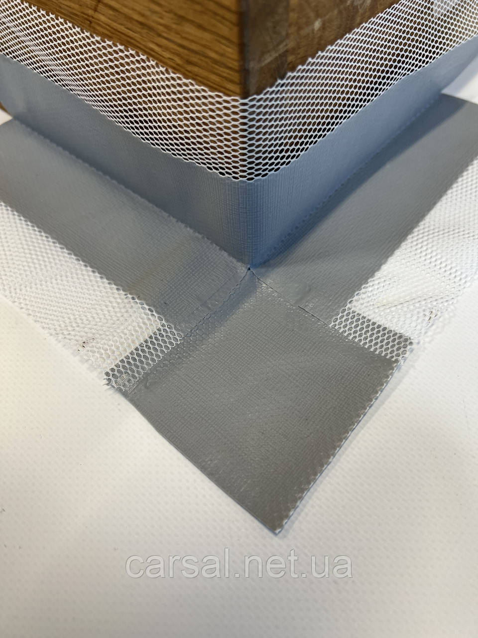 Гідроізоляційна стрічка, зовнішній кут Teknomer PVC 120мм/70мм, фото 1