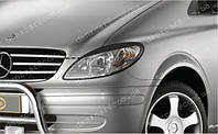 Реснички на фары Mercedes-Benz Vito (2004-2010)(Spirit №1) - Наклакди на фары Мерседес-Бенц Вито 639