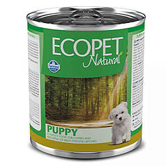 Вологий корм для собак Farmina Ecopet Natural Puppy Chicken з куркою, 300 г для цуценят усіх порід, вагітних