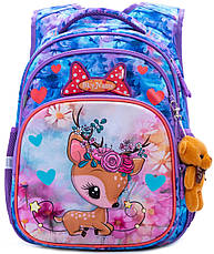 Рюкзак шкільний для дівчаток Winner /SkyName R3-230 + ПОДАРУНОК, фото 2