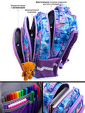 Рюкзак шкільний для дівчаток Winner /SkyName R3-230 + ПОДАРУНОК, фото 4