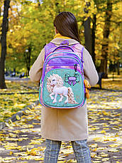 Рюкзак шкільний для дівчаток Winner /SkyName R3-245, фото 4