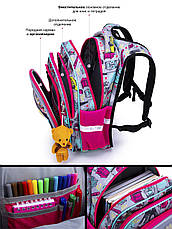 Рюкзак шкільний для дівчаток Winner /SkyName R2-186, фото 5