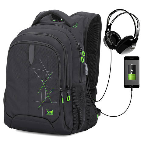 Рюкзак молодіжний повсякденний SkyName 90-120G, фото 1