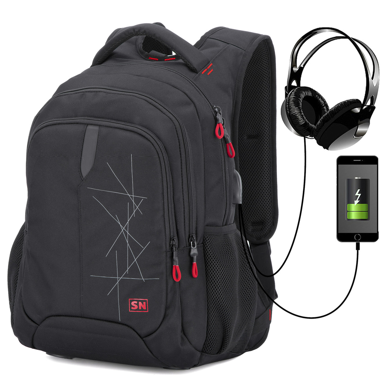 Рюкзак молодіжний повсякденний SkyName 90-120