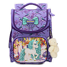 Ранець шкільний для дівчаток Winner /SkyName 2075 + ПОДАРУНОК, фото 2