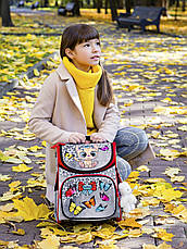 Ранець шкільний для дівчаток Winner /SkyName 2076 + ПОДАРУНОК, фото 5