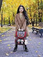 Ранець шкільний для дівчаток SkyName 2079 + ПОДАРУНОК, фото 3