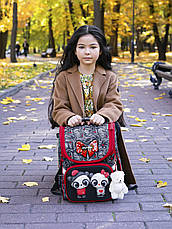 Ранець шкільний для дівчаток SkyName 2079 + ПОДАРУНОК, фото 4