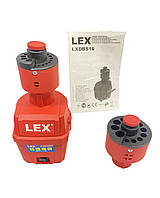 Машина для заточки сверл / Станок LEX LXDBS16 / в комплекте 2 адаптера / сверла 3-16 мм POLAND