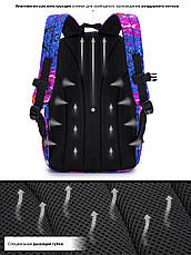 Рюкзак молодіжний повсякденний Winner /SkyName 77-11, фото 4