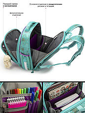 Ранець шкільний для дівчаток Winner /SkyName 5022 + ПОДАРУНОК, фото 5