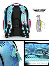 Ранець шкільний для дівчаток Winner /SkyName 5023 + ПОДАРУНОК, фото 5