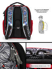 Ранець шкільний для дівчаток Winner /SkyName 5024 + ПОДАРУНОК, фото 5