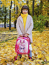 Ранець шкільний для дівчаток Winner /SkyName 6033 + ПОДАРУНОК, фото 5