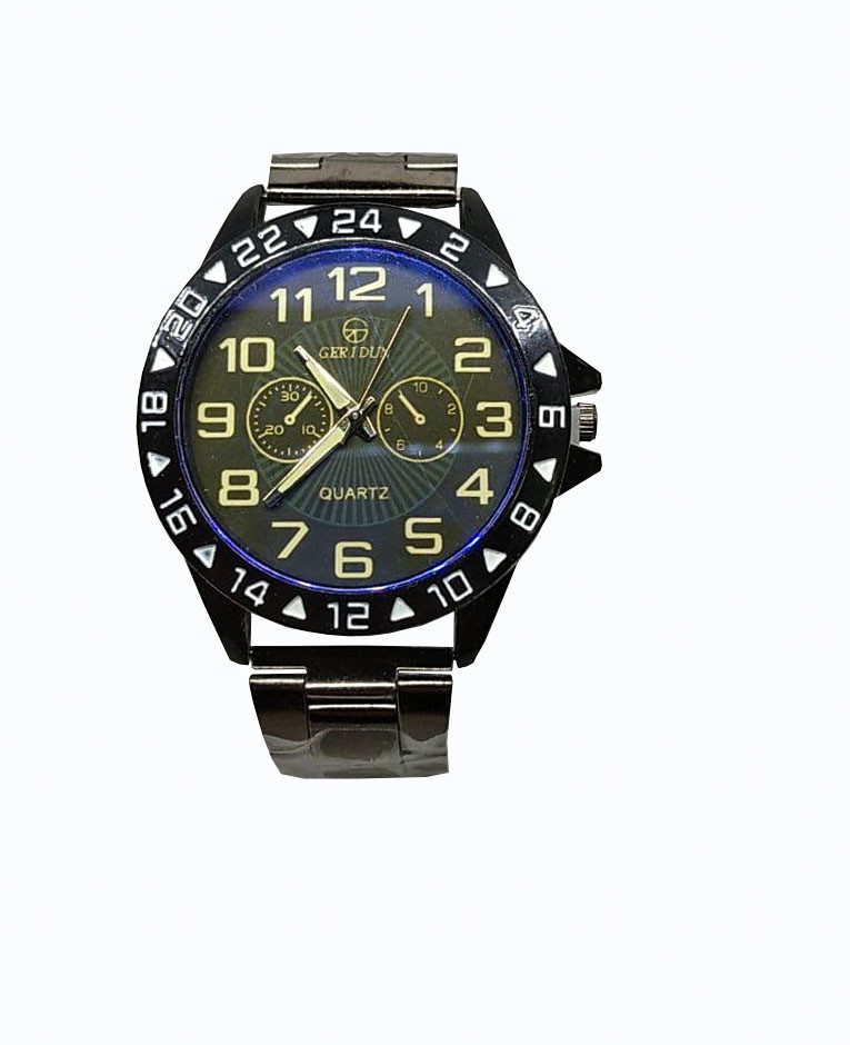 Часы мужские на браслете GER I DUN Black опт - фото 1 - id-p1757366872