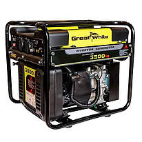 Інверторний генератор GREAT WHITE GW3500ig (3.5 кВт, ручний стартер)