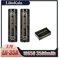 LiitoKala 18650 Lii-35A 3500mAh 10A Li-Ion Высокотоковый аккумулятор Оригинал