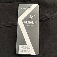 Штани жіночі поліестер із бамбуком Kenalin, розмір 5XL-6XL, чорні, 9400, фото 4