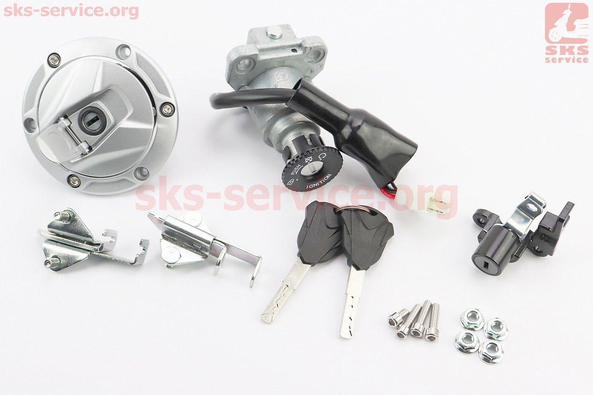 Loncin LX250-15 Замки К-кт (зажигания, Бардачка, Крышка Бака) — Купить ...