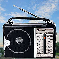 Карманный мини-Радиоприемник Радио Golon RX 606 AC Black