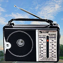 Кишеньковий міні-Радіоприймач Радіо Golon RX 606 AC Black