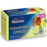 Чай Messmer Holunderblute Limette 20s 50g