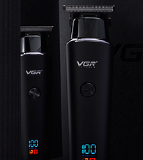 Професійний тример VGR Professional Hair Trimmer V-937 Matte Black (V-937-M-BL), фото 5